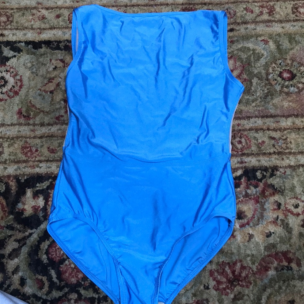 Suffolk blue leotard